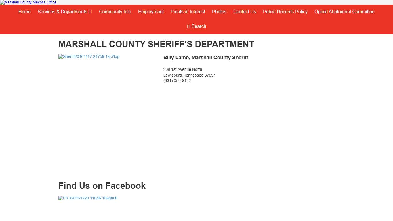 Marshall County Tennessee